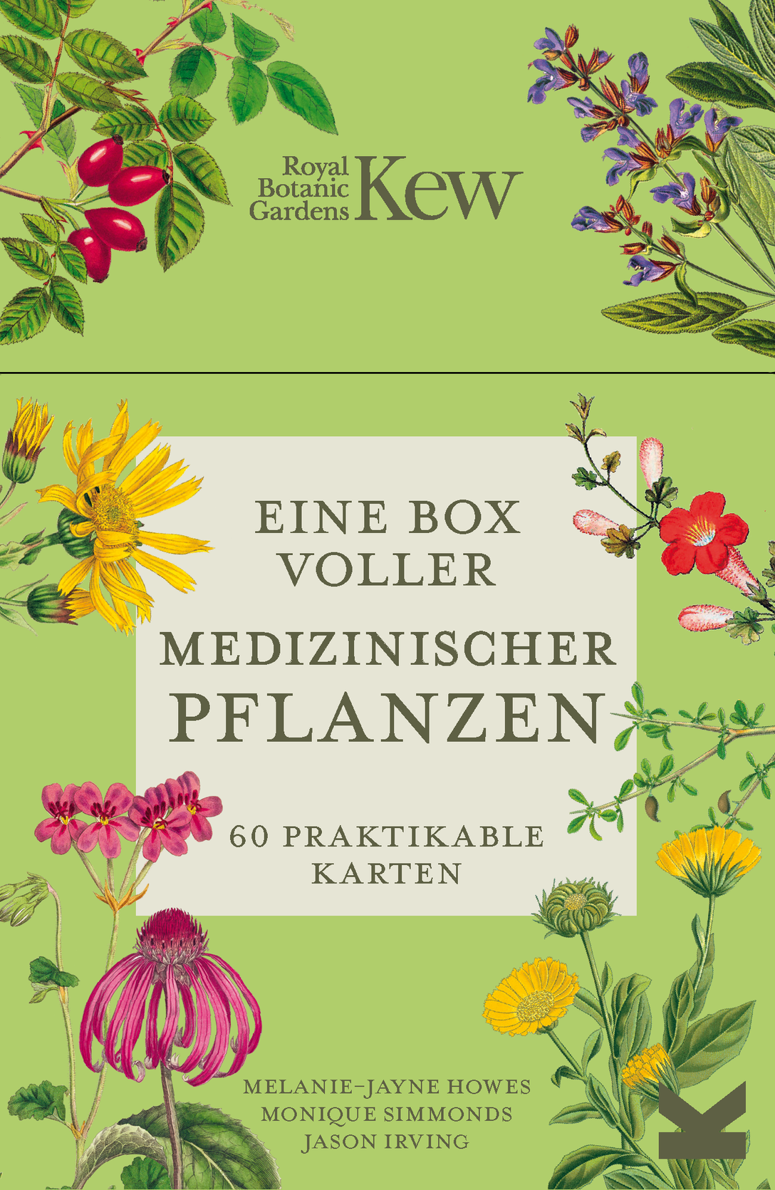 Eine Box voller medizinischer Pflanzen