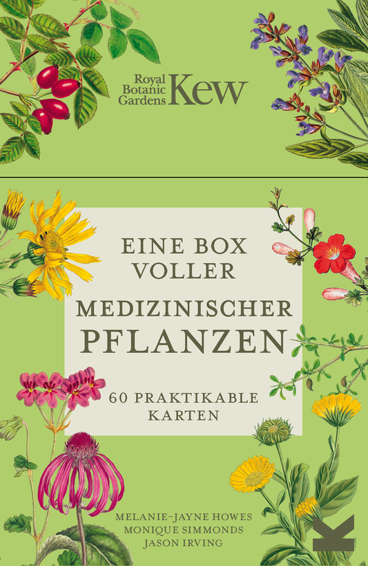 Eine Box voller medizinischer Pflanzen
