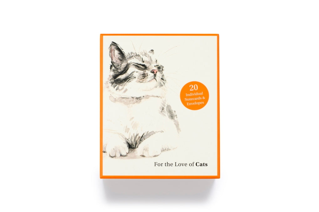 For the Love of Cats: 20 Individual Notecards and Envelopes by Ana Sampson