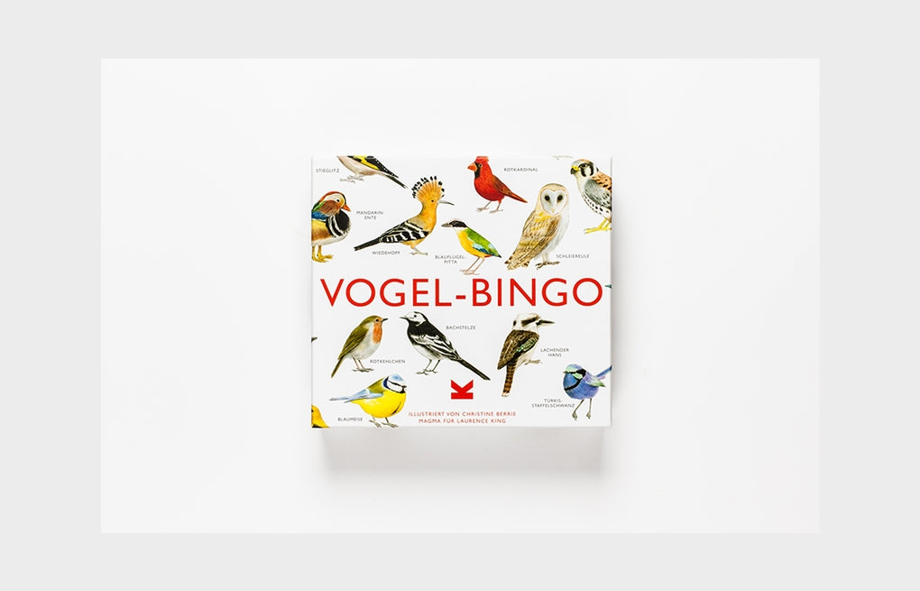 Vogel-Bingo by Christine Berrie, Laurence King Publishing, Frederik Kugler