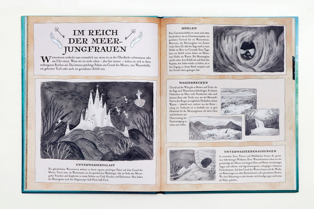 Atlas der Meerjungfrauen by Anna Claybourne, Miren Asiain Lora, Lisa Heilig