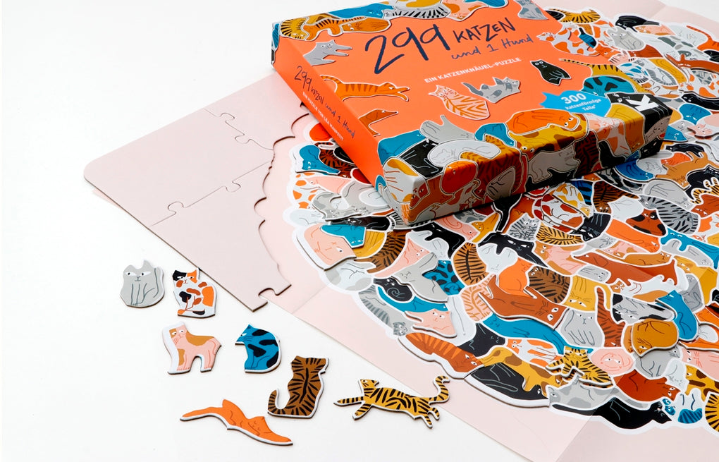 299 Katzen (und 1 Hund) by Léa Maupetit, Anne Vogel-Ropers