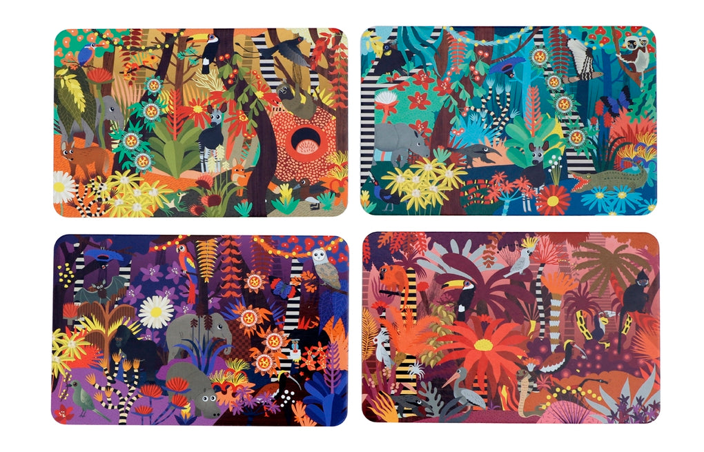 Wer versteckt sich hier im Dschungel? by Caroline Selmes, Anne Vogel-Ropers