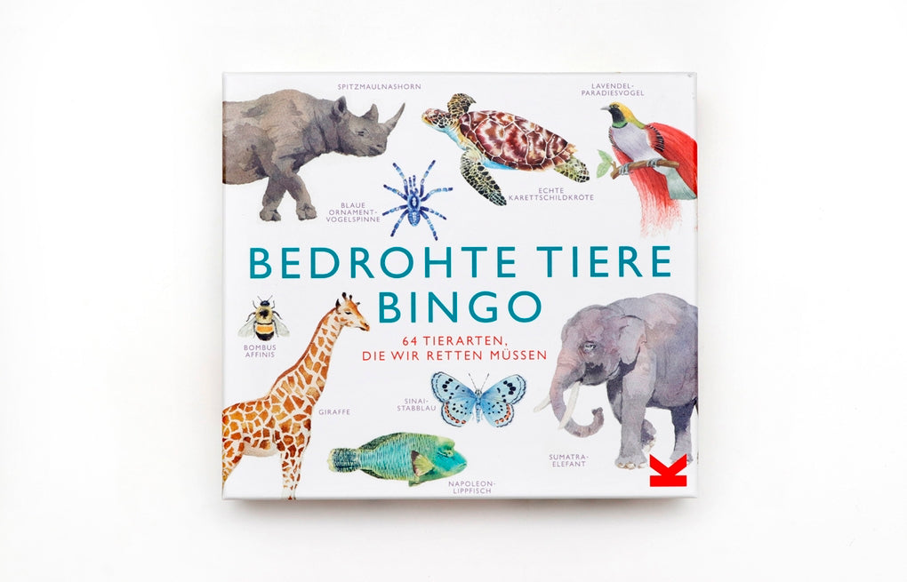Bedrohte Tiere Bingo by Marcel George, Magma Publishing Ltd, Frederik Kugler