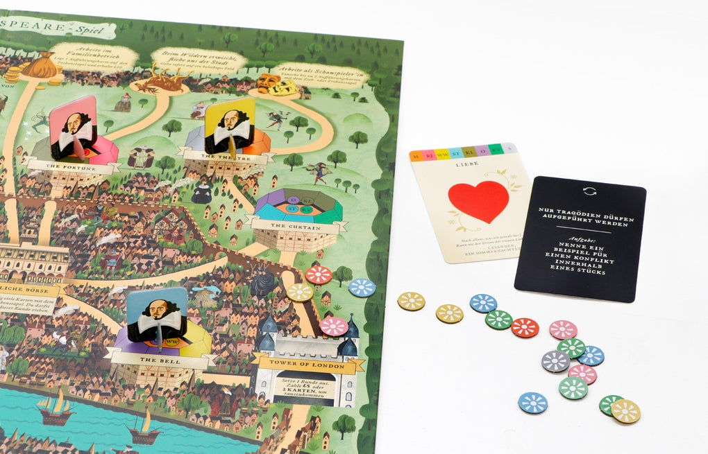 Das Shakespeare-Spiel by Adam Simpson, Adam Simpson, Wiebke Krabbe