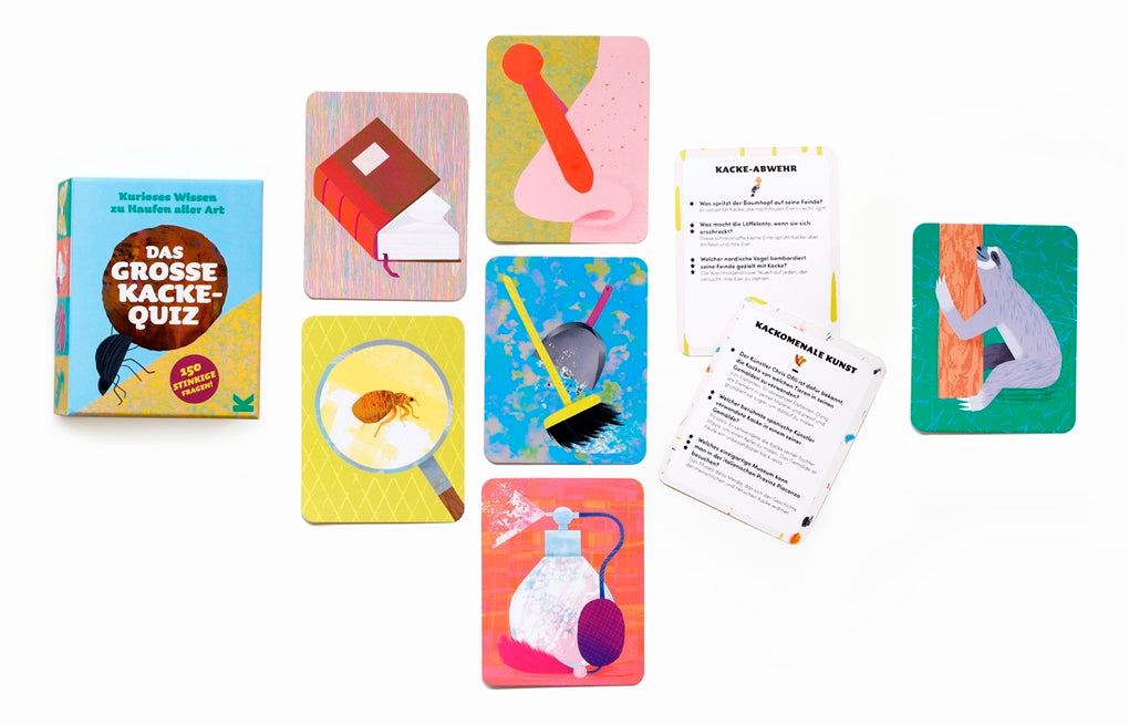 Das große Kacke-Quiz by Natasha Durley, Aidan Onn, Frederik Kugler