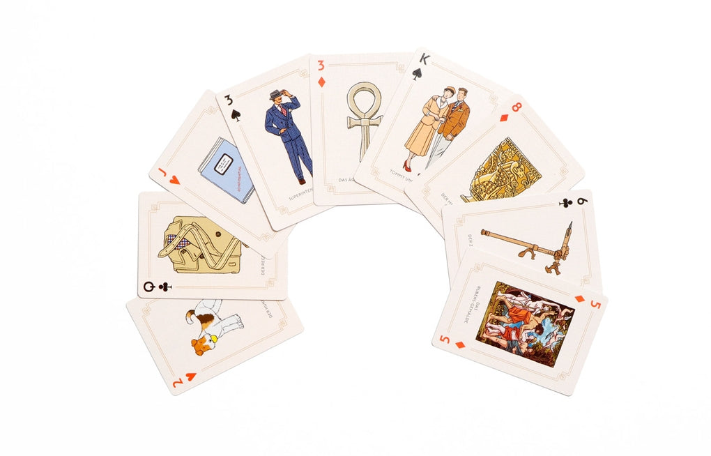 Agatha Christie Spielkarten by Ilya Milstein, Ulrich Korn