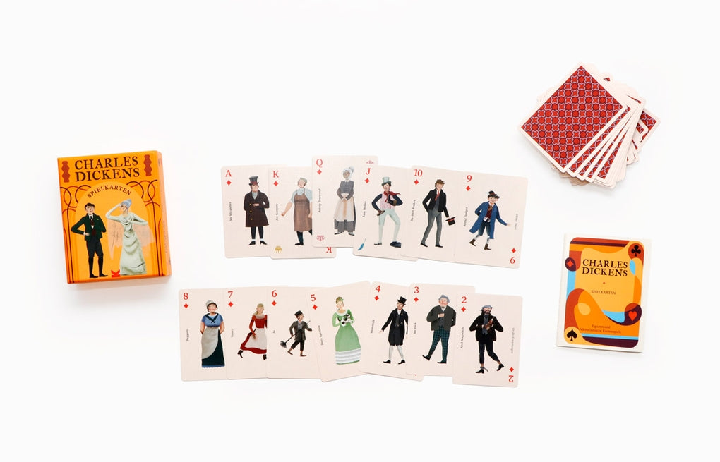 Charles Dickens Spielkarten by John Mullan, Barry Falls, Frederik Kugler
