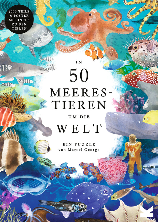 In 50 Meerestieren um die Welt by Helen Scales, Marcel George