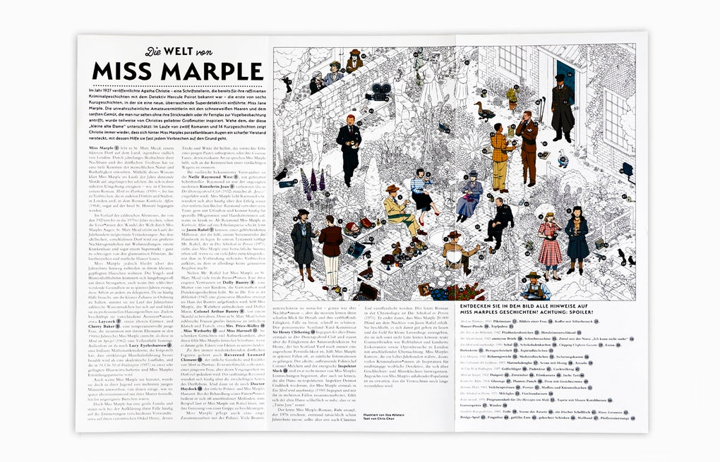 Die Welt von Miss Marple by Chris Chan, Ilya Milstein