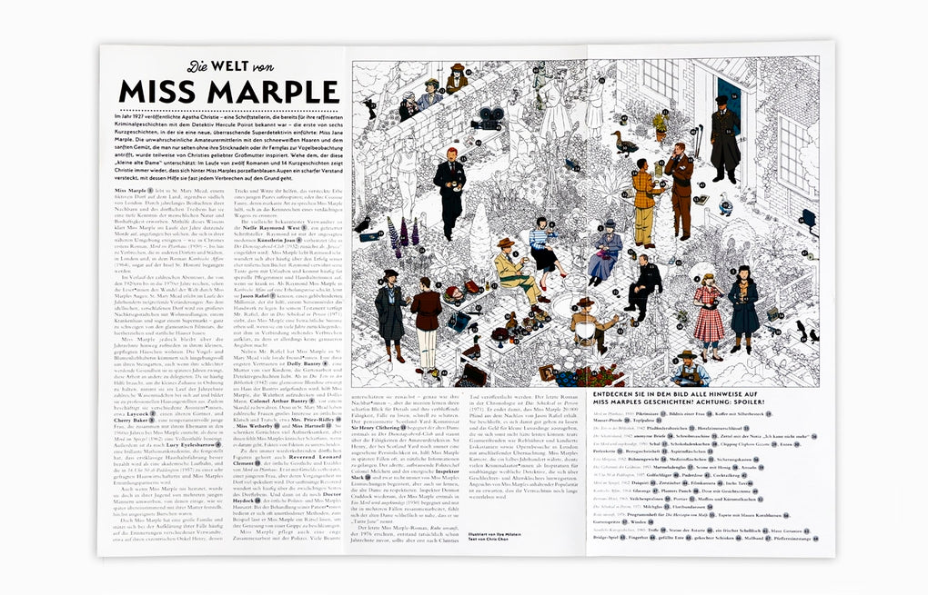 Die Welt von Miss Marple by Chris Chan, Ilya Milstein