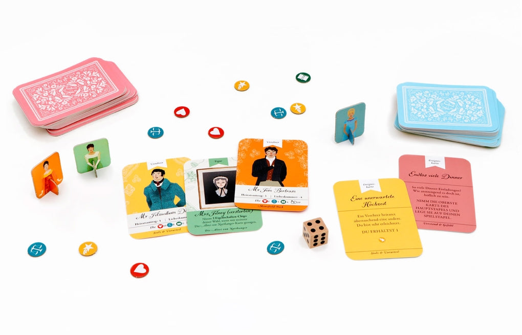 Das Jane Austen-Spiel by Ellie Dix, Mandela Fernandez-Grandon, Barry Falls