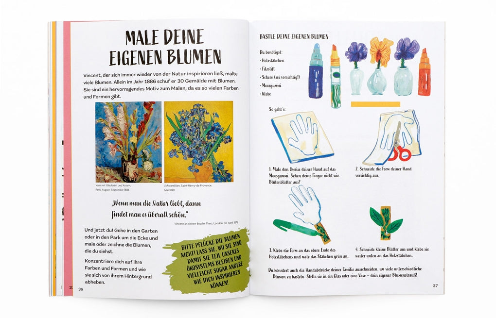 Mache Kunst mit van Gogh