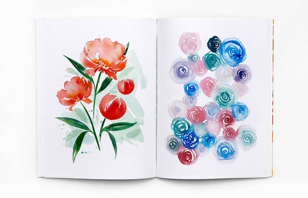 Botanische Aquarelle: Zeichne eigene Linien by Harriet de Winton