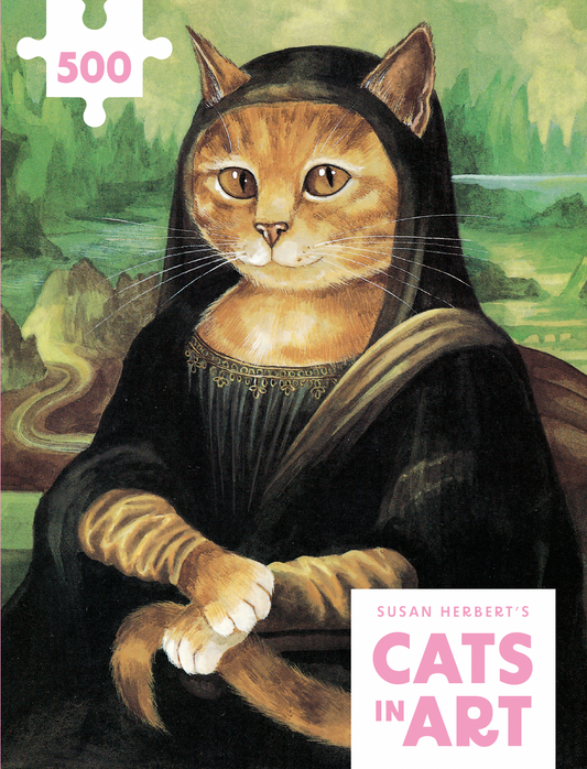 Cats in Art: Mona Lisa