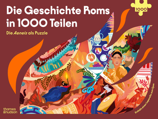 Die Geschichte Roms in 1000 Teilen. Die Aeneis als Puzzle