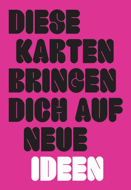 Diese Karten bringen dich auf neue Ideen by Nik Mahon, Frederik Kugler