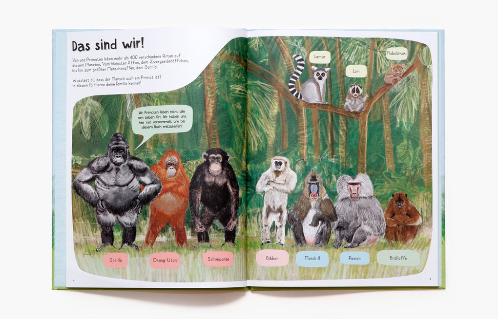 Das Affen-Buch by Frederik Kugler, Katie Viggers