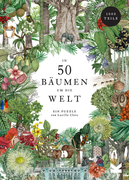 In 50 Bäumen um die Welt by Jonathan Drori, Lucille Clerc