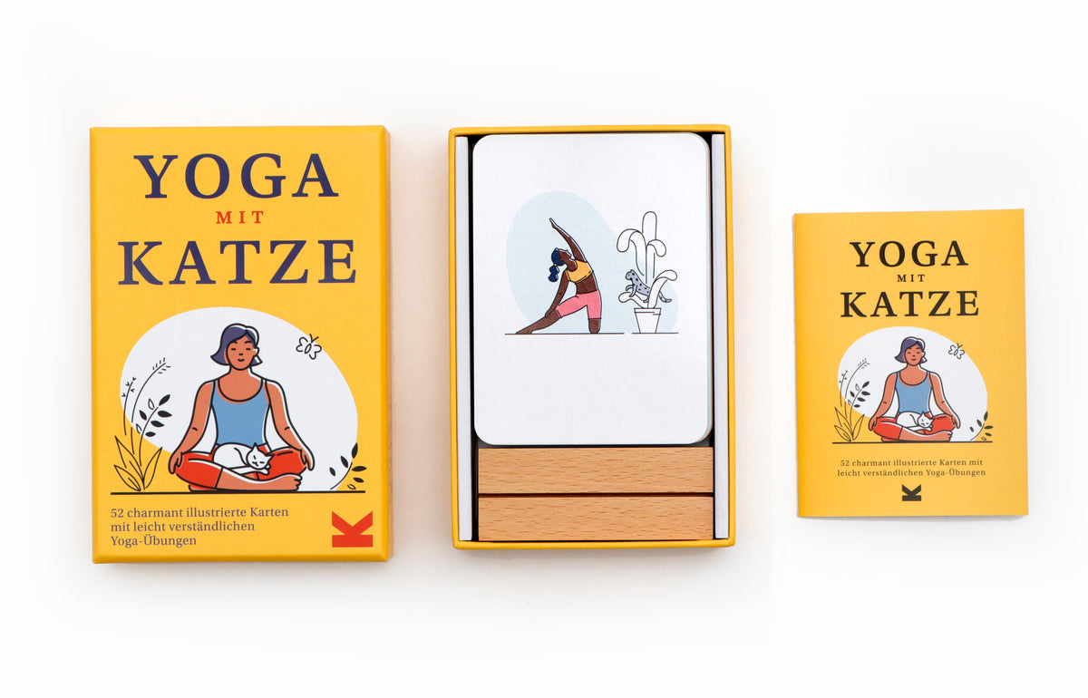 Yoga mit Katze