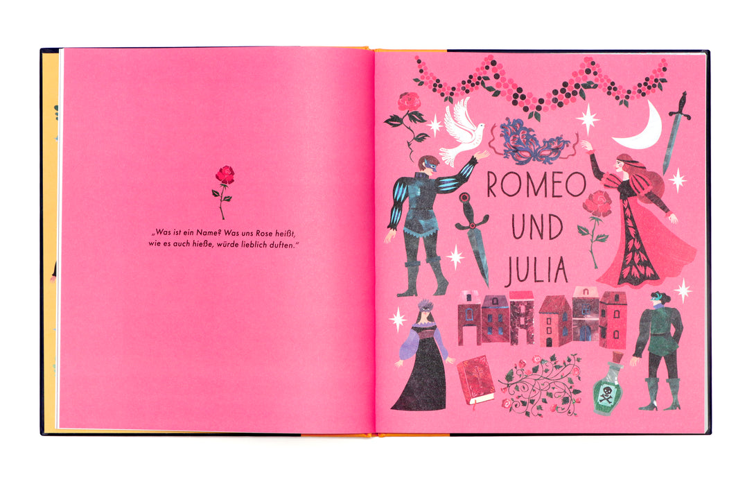 Eine Bühne voller Shakespeare-Geschichten