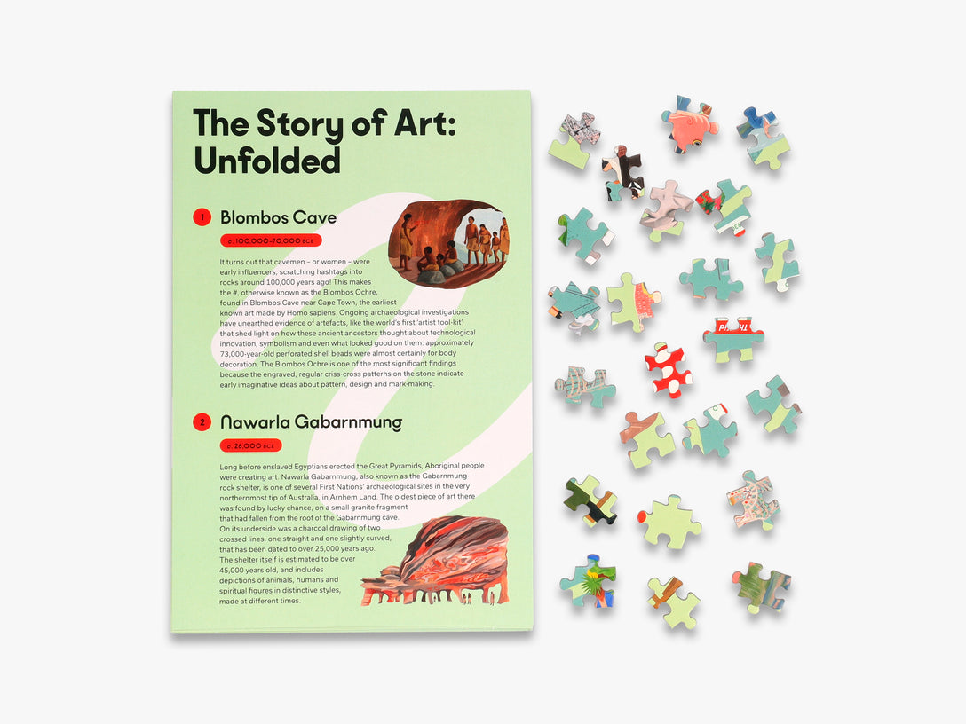 The Story of Art in 1000 Pieces.  A Narrative Jigsaw Puzzle