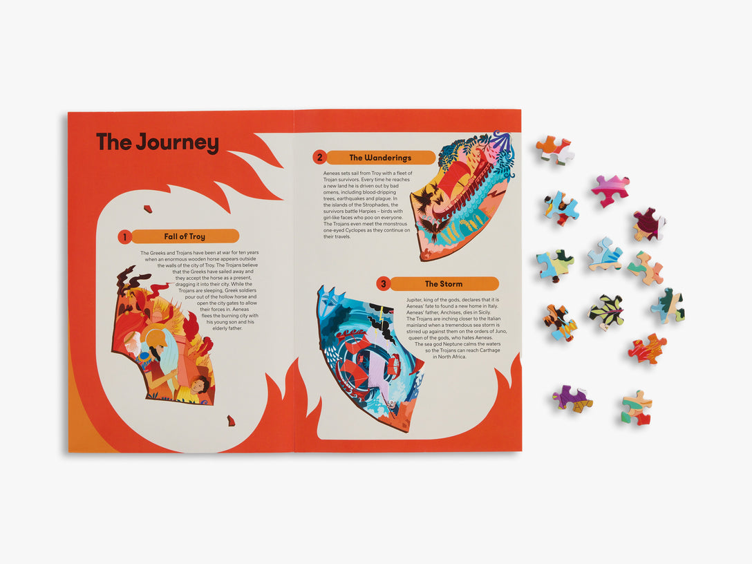 The Story of Rome in 1000 Pieces. A Narrative Jigsaw Puzzle