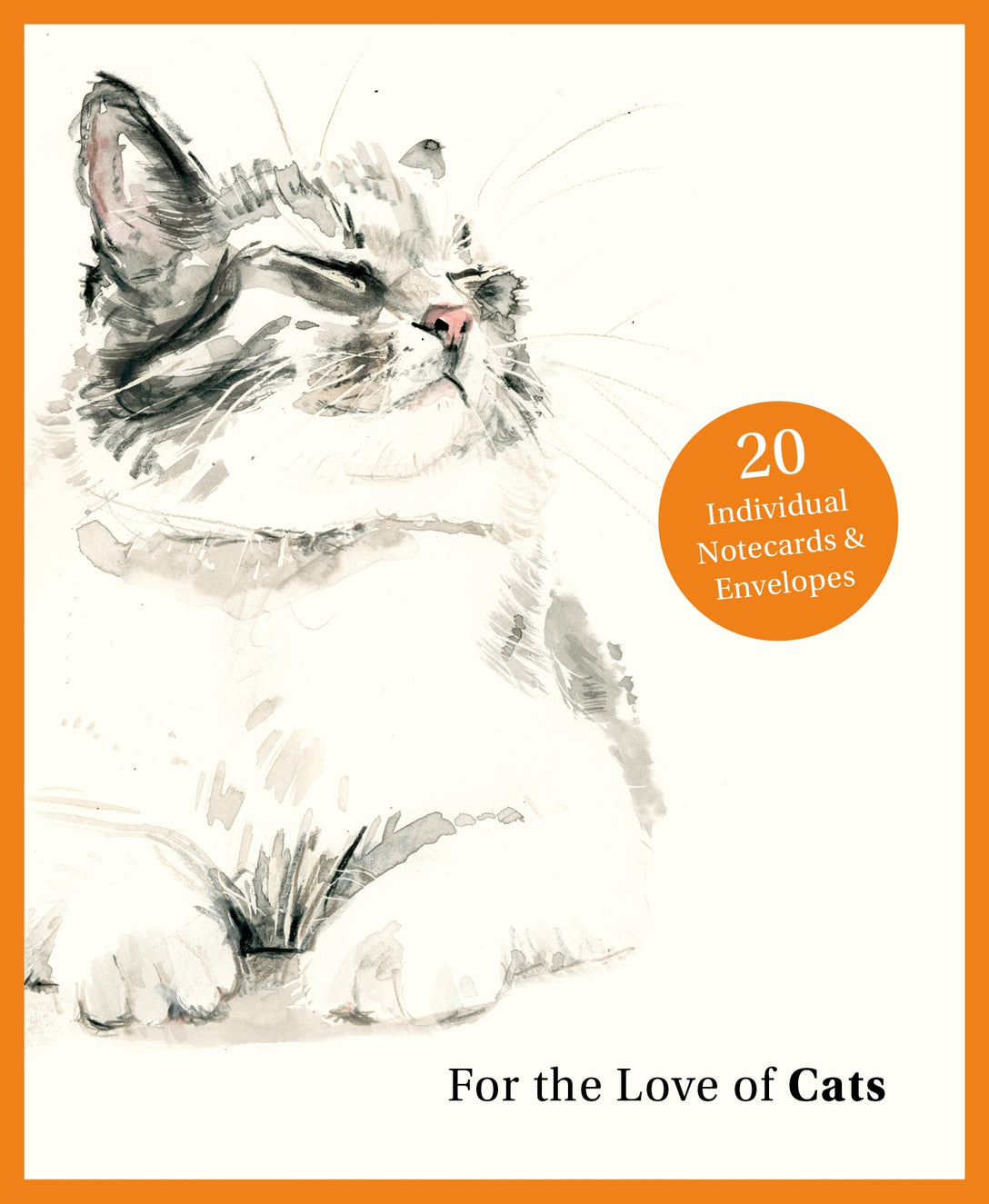 For the Love of Cats: 20 Individual Notecards and Envelopes by Ana Sampson
