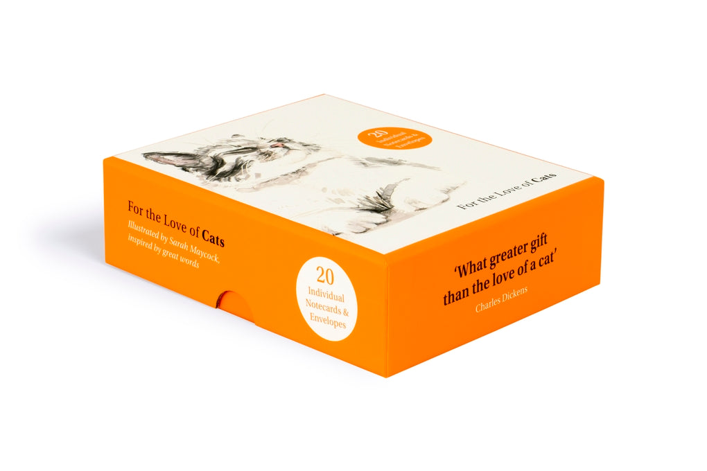 For the Love of Cats: 20 Individual Notecards and Envelopes by Ana Sampson