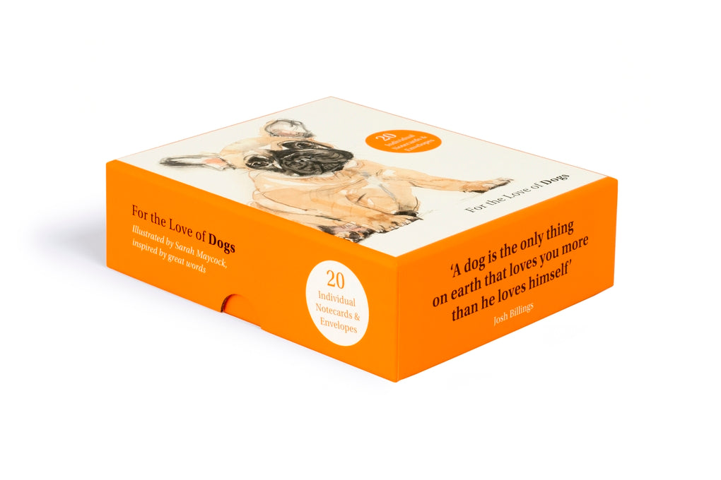For the Love of Dogs: 20 Individual Notecards and Envelopes by Ana Sampson