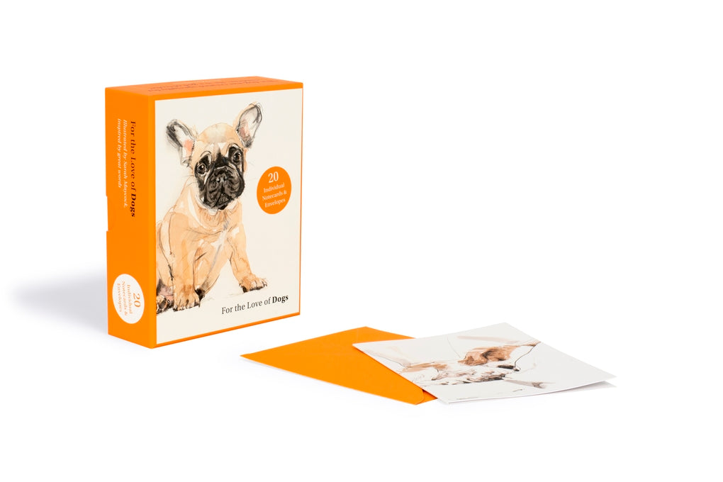 For the Love of Dogs: 20 Individual Notecards and Envelopes by Ana Sampson