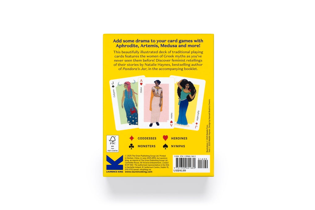 Greek Goddesses Playing Cards by Natalie Haynes, Natalie Foss