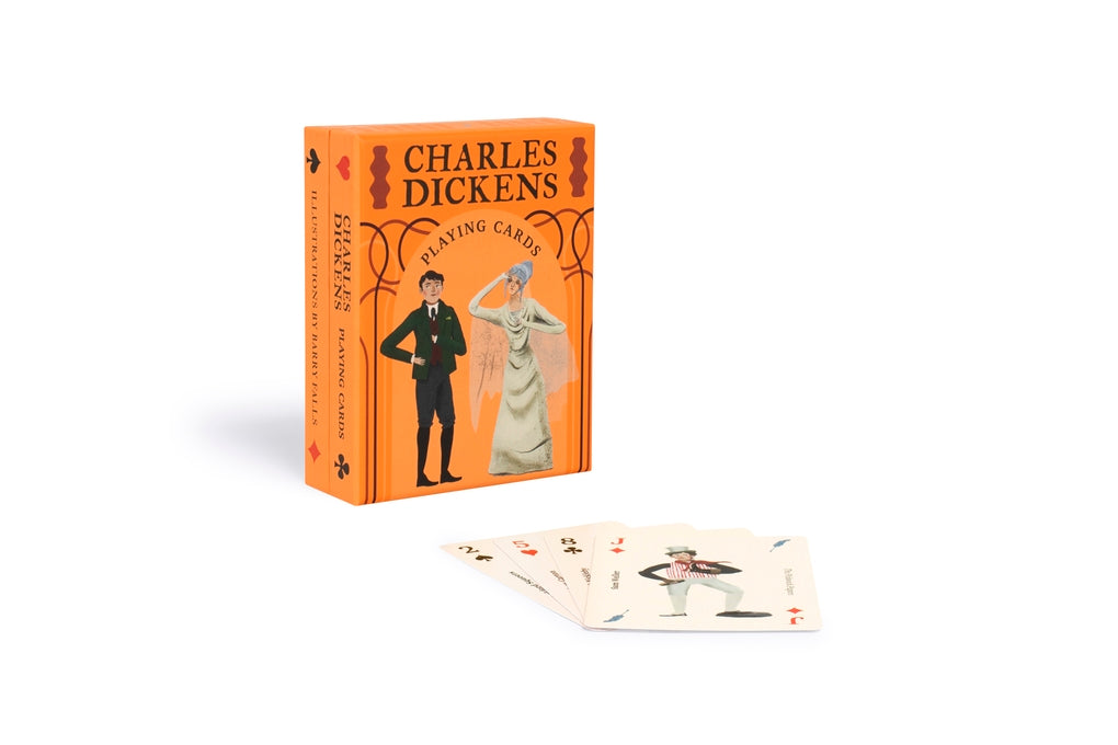 Charles Dickens Playing Cards by John Mullan, Barry Falls