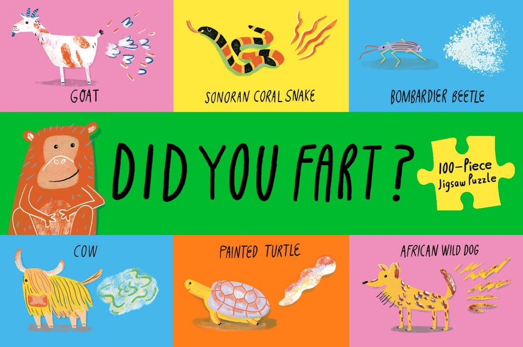 Did You Fart? Jigsaw Puzzle by Nicholas M. Caruso, Daniella Rabaiotti, Claudia Boldt