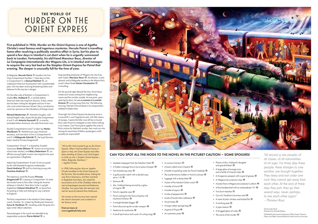 The World of Agatha Christie: Murder on the Orient Express by Michael Kirkham