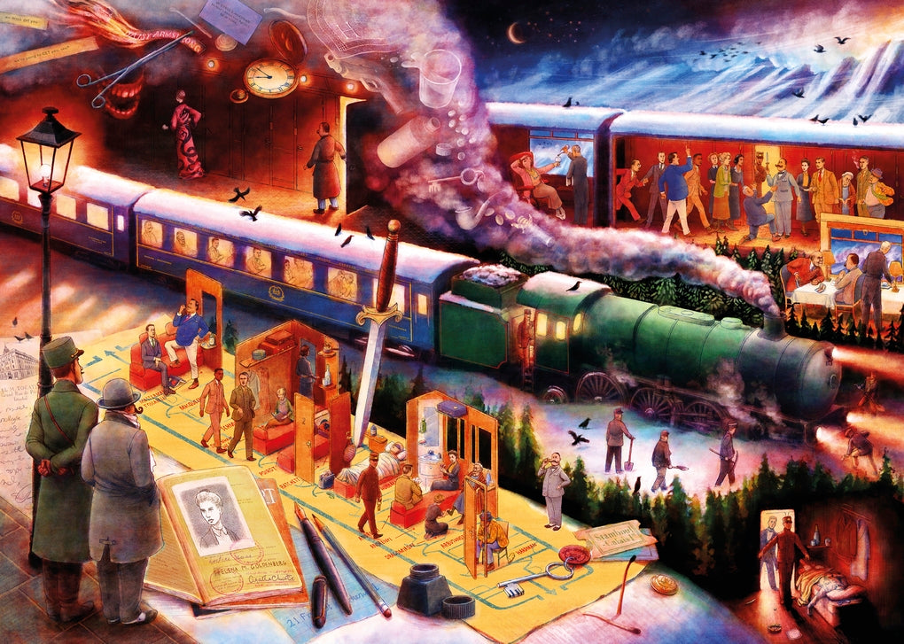 The World of Agatha Christie: Murder on the Orient Express by Michael Kirkham