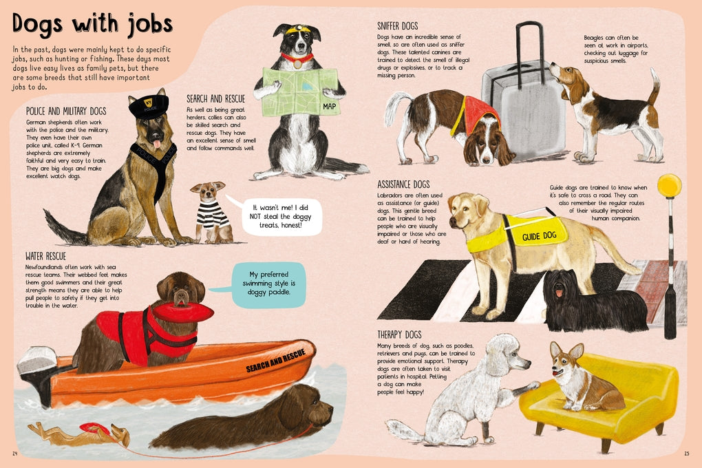 A Book of Dogs (and other canines) by Katie Viggers