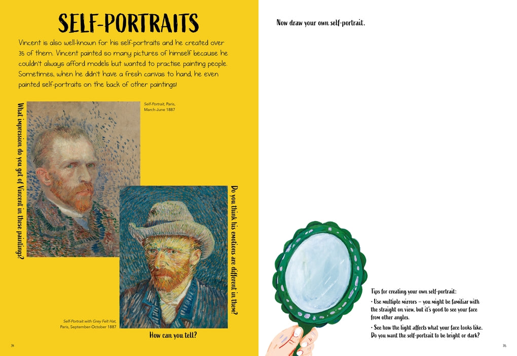 Make Art with Van Gogh: An Art Activity Book