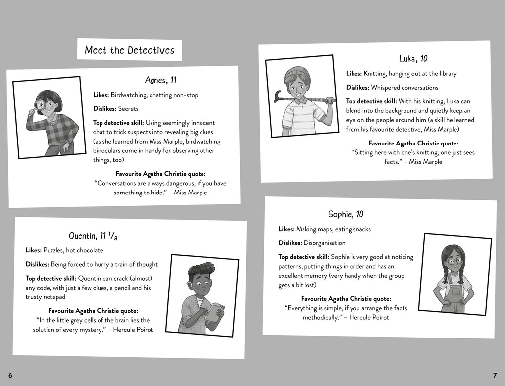 The Official Agatha Christie After School Detectives Club by Dr Gareth Moore, Laura Jayne Ayres