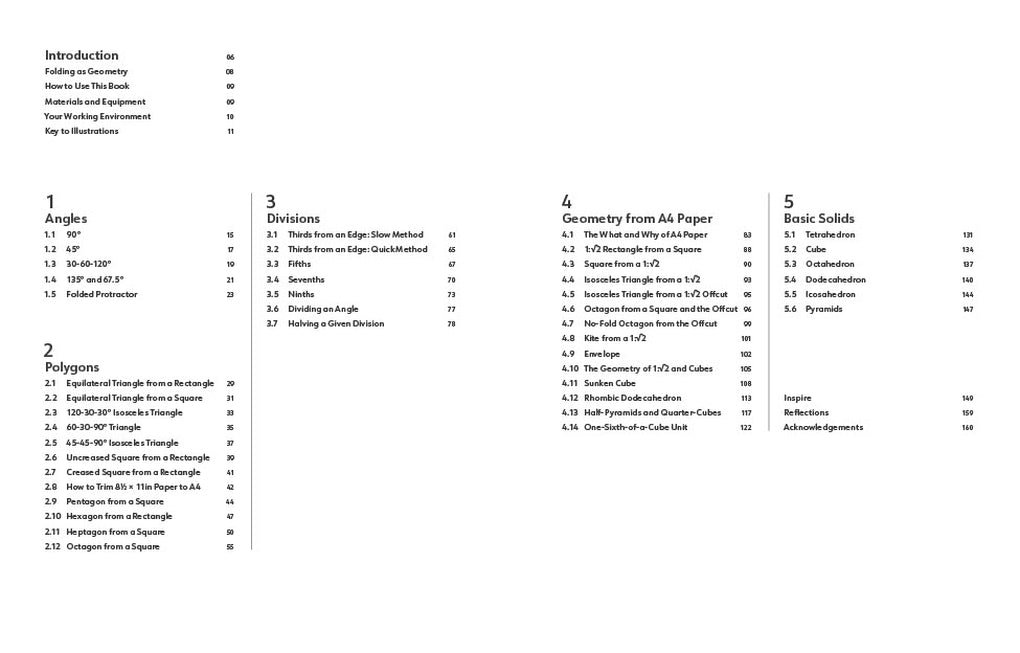 Folded Paper Geometry by Paul Jackson