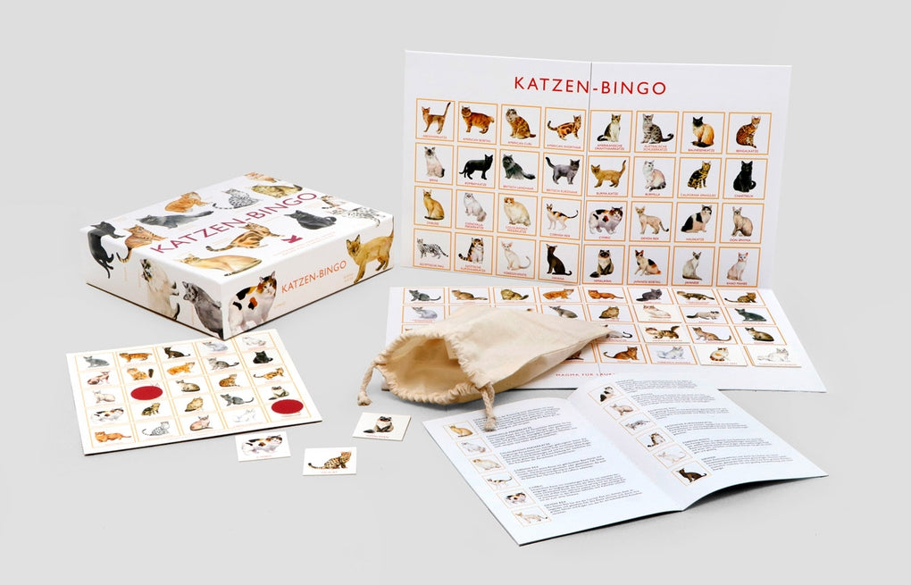 Katzen-Bingo by Marcel George, Laurence King Publishing, Frederik Kugler