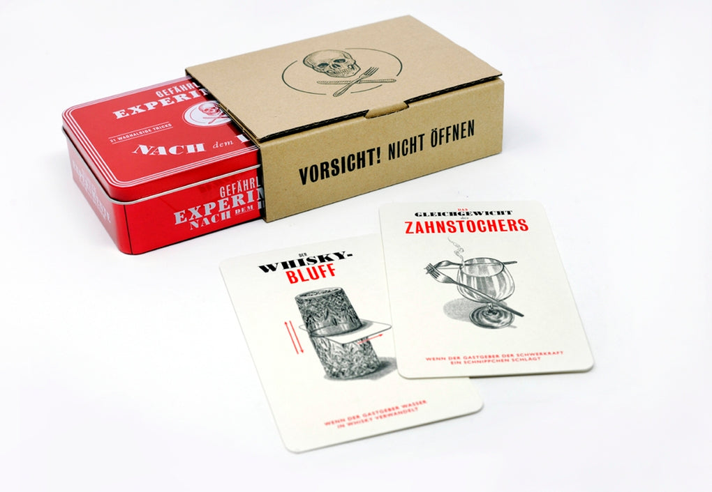 Gefährliche Experimente nach dem Dinner by Kendra Wilson, Angus Hyland, Dave Hopkins, Frederik Kugler