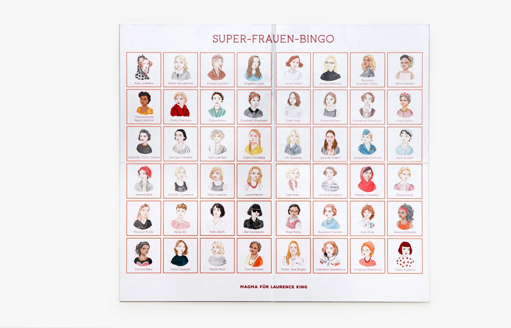 Super-Frauen-Bingo by Isabel Thomas, Birgit van der Avoort; Anne Vogel- Ropers