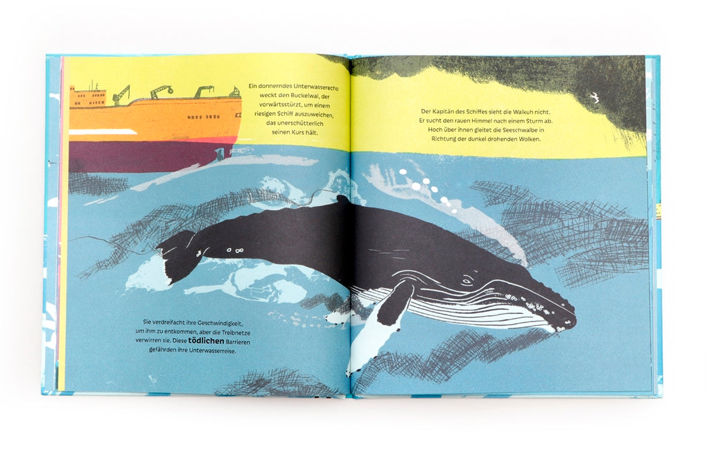 Die Seeschwalbe und der Buckelwal by Catherine Barr, Gerry Turley