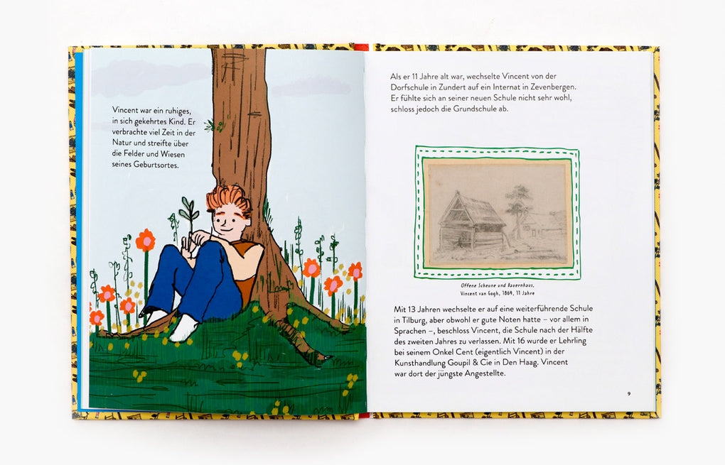 Kleine Bibliothek großer Persönlichkeiten: Vincent van Gogh by Emma Adams