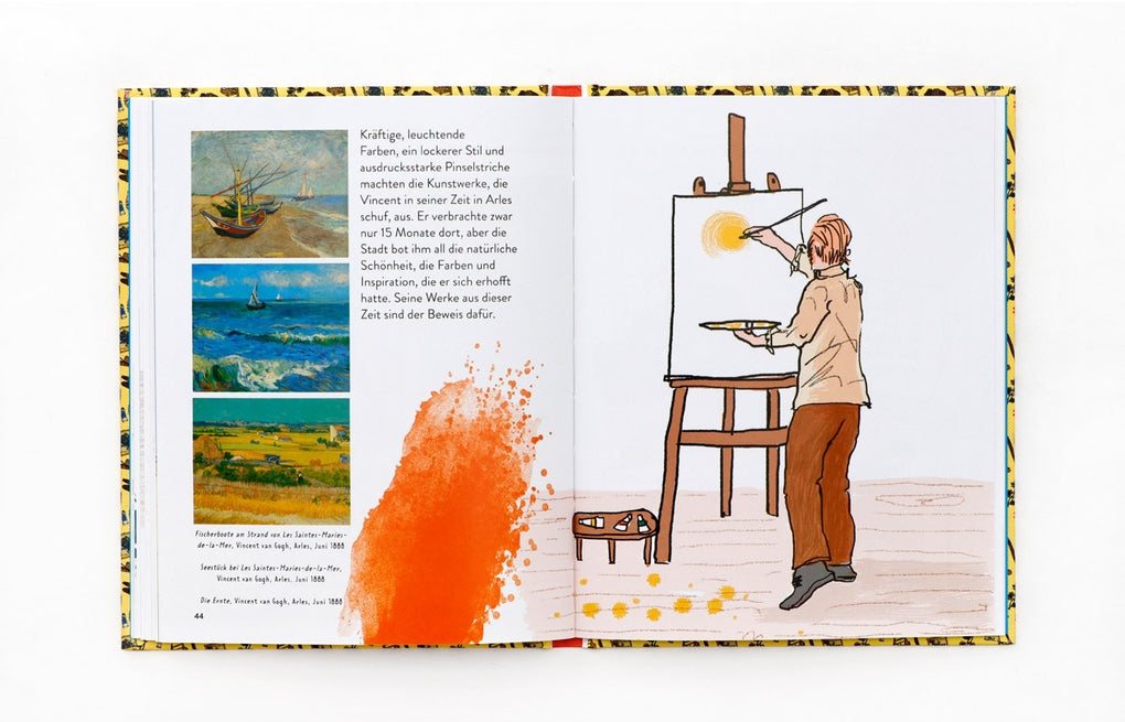 Kleine Bibliothek großer Persönlichkeiten: Vincent van Gogh by Emma Adams