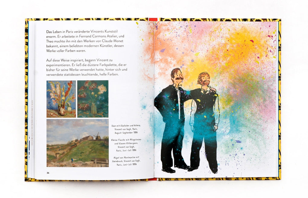 Kleine Bibliothek großer Persönlichkeiten: Vincent van Gogh by Emma Adams