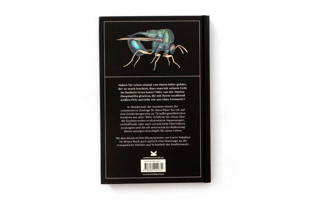 『wunderschöne Insekten』Buchcover Wunderwelt der Insekten | Laurence King Verlag