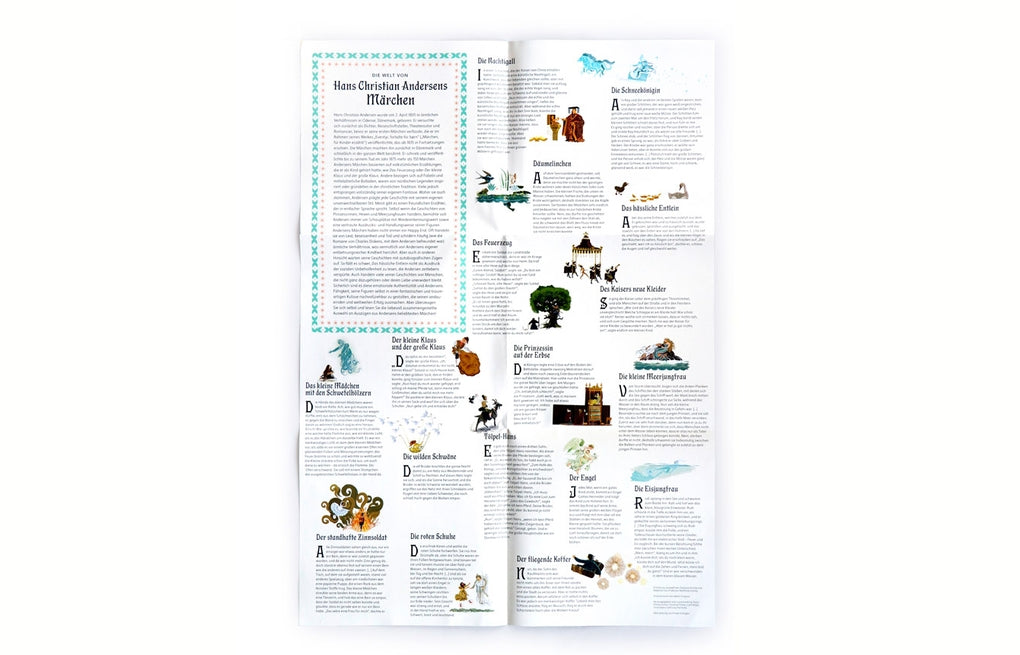 Die Welt von Hans Christian Andersens Märchen by Adam Simpson, Matthew Grenby