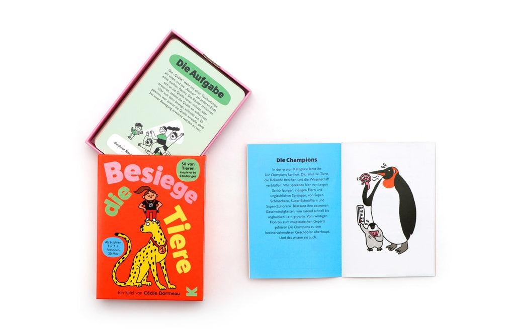 Besiege die Tiere by Cécile Dormeau